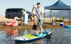 Camptime Naos 10.0 SUP Set Aufblasbares Stand Up Paddling-Board Inkl. Paddel Und Luftpumpe -Dometic || Outwell || High Peak Verkäufe 335895 2250520