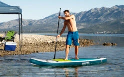 Camptime Naos 10.0 SUP Set Aufblasbares Stand Up Paddling-Board Inkl. Paddel Und Luftpumpe -Dometic || Outwell || High Peak Verkäufe 344486 2250526