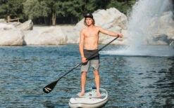 Indiana Fiberglas Paddel Für Stand Up Paddling-Board -Dometic || Outwell || High Peak Verkäufe 346499 2563270