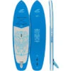 Indiana 10'6 Family Pack Aufblasbares Stand Up Paddling-Board Inkl. Paddel Und Luftpumpe Blau -Dometic || Outwell || High Peak Verkäufe 349844 2876425