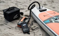 Indiana HT-790 Battery Pump Set Elektrische Luftpumpe 12 V Inkl. Lithiumbatterie -Dometic || Outwell || High Peak Verkäufe 356844 2570717