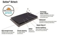 Outwell Hayward Lake 4ATC Tunnelzelt -Dometic || Outwell || High Peak Verkäufe 487850 3587299