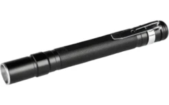 Entac Taschenlampe Zoom Aluminium Mit Gürtelclip 3 Watt