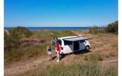 Fiamma F45s Deep Black Markise 190 Grau -Dometic || Outwell || High Peak Verkäufe 602503 4405187