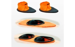 Sevylor Pointer K2 Aufblasbares Kajak 2 Personen 440 X 85 Cm -Dometic || Outwell || High Peak Verkäufe 642012 4901978