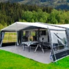Walker Vorzelt Atrium-300 Anthrazit Glasfiber MAX 825 Umlaufmaß 810-840 Cm -Dometic || Outwell || High Peak Verkäufe 667128 4567413