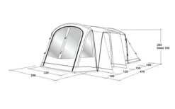 Outwell Nevada 4PE Tunnelzelt -Dometic || Outwell || High Peak Verkäufe 691712 4857899