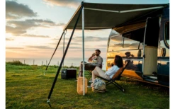 Fiamma F80s 290 Markise Gehäusefarbe Deep Black Tuchfarbe Royal Grey 290 Cm -Dometic || Outwell || High Peak Verkäufe 713642 4816259