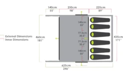 Zempire Pro TXL V2 -Dometic || Outwell || High Peak Verkäufe 747773 4999715