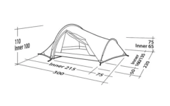 Robens Challenger 3XE Tunnelzelt Grün -Dometic || Outwell || High Peak Verkäufe 771890 5131130