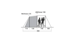 Easy Camp Huntsville 600 Tunnelzelt Für 6 Personen -Dometic || Outwell || High Peak Verkäufe 782510 5172932