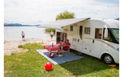 Fiamma F65eagle Ducato 319 Markise Gehäusefarbe Polar White Tuchfarbe Royal Grey 320 Cm -Dometic || Outwell || High Peak Verkäufe 802862 5241698