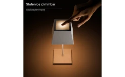 Sigor Akku-Tischleuchte Nuindie Mini 250 Mm Graphitgrau -Dometic || Outwell || High Peak Verkäufe 804305 5271578 1