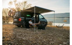 Fiamma F45s 300 Markise Für VW T5/T6/Multivan/Transporter Tuchfarbe Royal Grey Long WB 300 Cm Gehäusefarbe Titanium Linkslenker -Dometic || Outwell || High Peak Verkäufe 808874 5279267