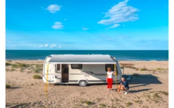 Fiamma F80s 290 Markise Gehäusefarbe Polar White Tuchfarbe Royal Grey 290 Cm -Dometic || Outwell || High Peak Verkäufe 809945 5288006