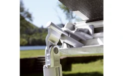 Fiamma F45s 260 Markise Gehäusefarbe Polar White Tuchfarbe Royal Grey 260 Cm -Dometic || Outwell || High Peak Verkäufe 811751 5283839