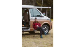 Fiamma F45s 260 Markise Für Rechtslenker VW T5/T6 Multivan/Transporter Tuchfarbe Royal Grey 260 Cm Gehäusefarbe Titanium -Dometic || Outwell || High Peak Verkäufe 814958 5295257