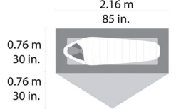 MSR Hubba NX Tent V6 Faltzelt 1 Person -Dometic || Outwell || High Peak Verkäufe 819893 5303735